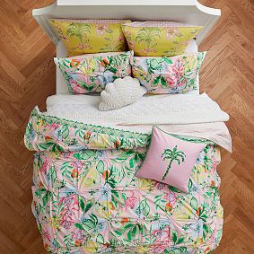 Lilly Pulitzer Go Bananas Pillow Cover - Thumbnail 3