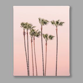 Minted® Seven Palmtrees Canvas Art by Lisa Sundin