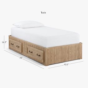 Belden Corner Storage Bed