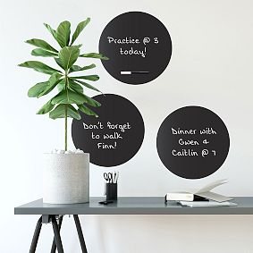 Dry Erase Dot Decals, Set of 3