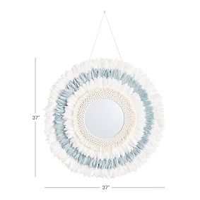 Feather Wall Mirror