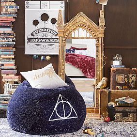 Large Harry Potter™ Deathly Hallows™ Bean Bag Chair