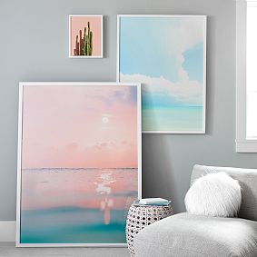 Minted® Sorbet Sea Framed Art by Kamala Nahas