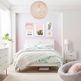 Thick Border Chenille Jute Rug - Light Pink