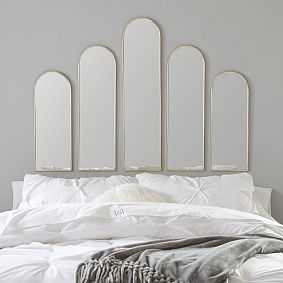 Framed Mirror Headboard