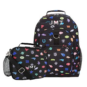 Gear-Up NFL Backpack and Cold Pack Lunch Box Bundle