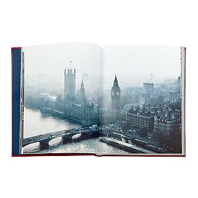 Leather London Coffee Table Book