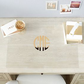 Personalized Soft Desk Mat