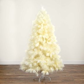 Artificial Pampas Grass Christmas Tree (4'-6')