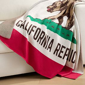 California State Flag Throw