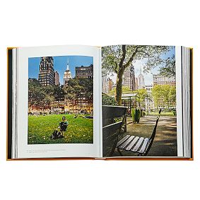 Leather New York Coffee Table Book