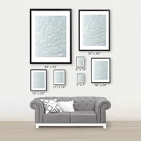 Minted® Wave Patterns Framed Art