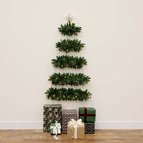 Artificial Wall Hanging Christmas Tree (5 Ft.)