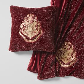 Harry Potter™ Sparkle Faux Fur Throw &amp; Pillow Cover Set