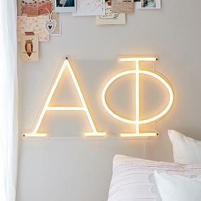 Sorority Neon Letters