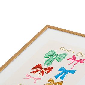 Colorful Christmas Bows Art