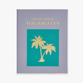 Leather Los Angeles Coffee Table Book