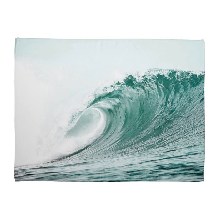 Ocean Waves Recycled Tapestry | Pottery Barn Teen