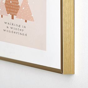 Walking in a Winter Wonderland Art