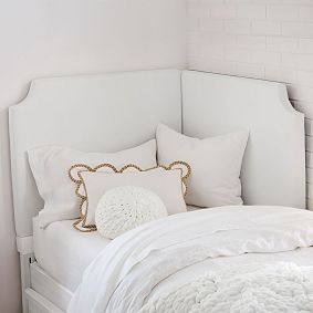 Smart Auburn Corner No Nails Dorm Headboard