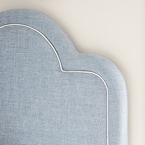 Chelsea Piped No Nails Dorm Headboard