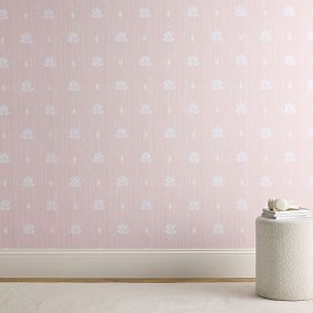 Floral Seagrass Wallpaper