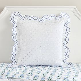 Mini Dottie Scallop Euro Sham
