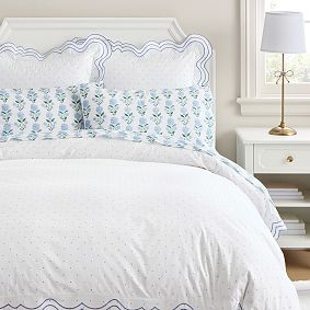 Mini Dottie Scallop Euro Sham