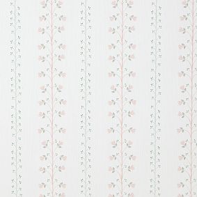 Floral Heart Stripe Wallpaper Samples