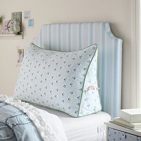 Hill House Home Clematis Scallop Floral Wedge Pillow