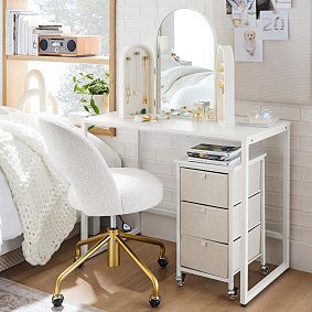 Arched Folding Vanity (30"x24")