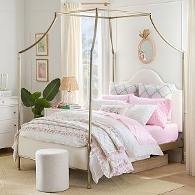 Lilly Pulitzer Reversible Bamboo Butterfly Euro Pillow Cover