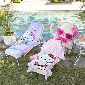 Hello Kitty® Striped Beach Towel UPF 50+