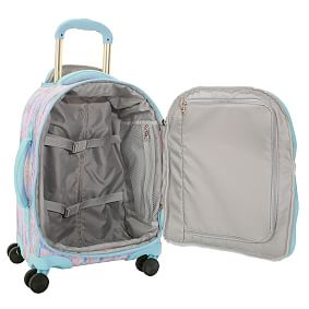 Jet-Set Artsy Recycled Carry-on Luggage