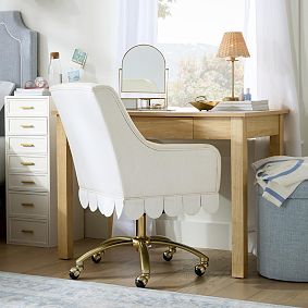 Andi Glass And Gold Vanity Mirror With Storage (10"x10")