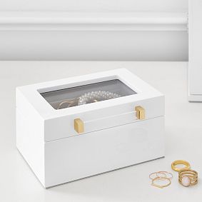 Elle Lacquer Jewelry Trinket Box