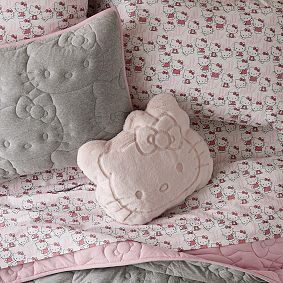 Hello Kitty® Magical Faux Fur Pillow