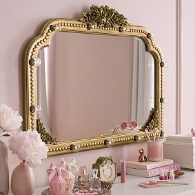 LoveShackFancy Marquee Over-the-Dresser Mirror (36"x27")