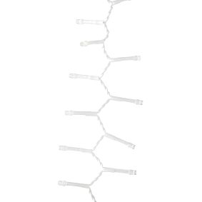 Tiered Waterfall Curtain String Lights