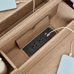 Chelsea Smart Storage Vanity Desk Super Set (54.5")