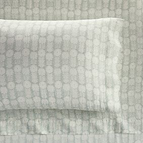 Open Box: Hiri Floral Cotton Gauze Sheet Set