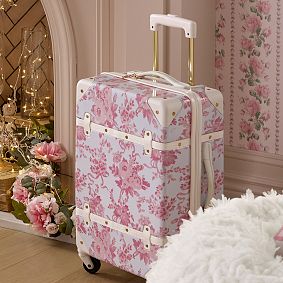 LoveShackFancy Garden Party Damask Hardsided Spinner