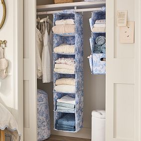 LoveShackFancy Hanging Closet Sweater Storage Organizer