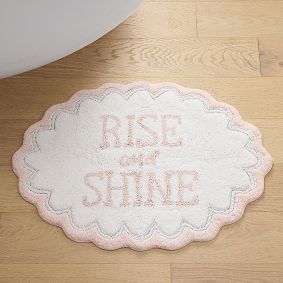 Scallop Round Bath Mat