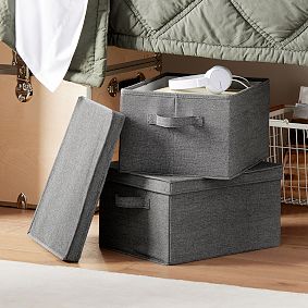 Storage Stacking Bin With Lid