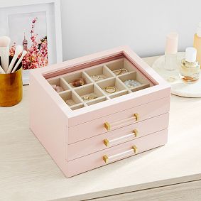 Elle Lacquer Jewelry Display Box