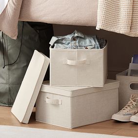 Storage Stacking Bin With Lid