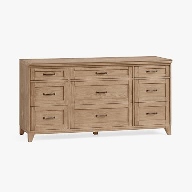 Hampton 9-Drawer Wide Dresser (63.5w x 21d")