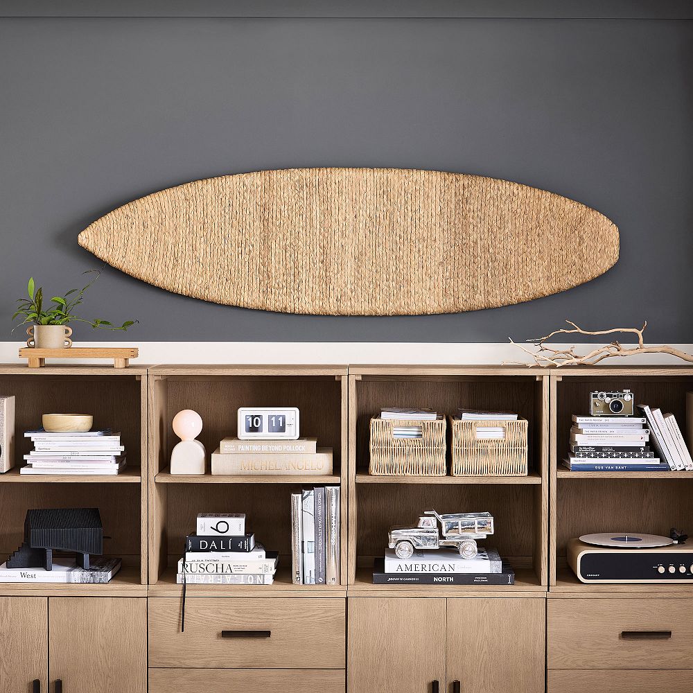 Woven Surfboard Decor