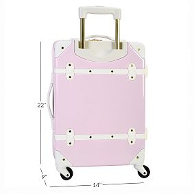 Belted Hardsided Luggage Pink